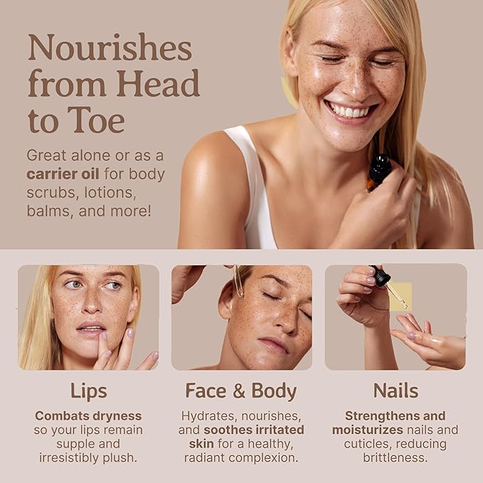 Bella Terra Oils - Organic Moringa Seed Oil 8 oz - Dive into the Essence of Organic Moringa, Rich in Unsaturated Fatty Acids, Elevate Your Skin's Softness and Glow