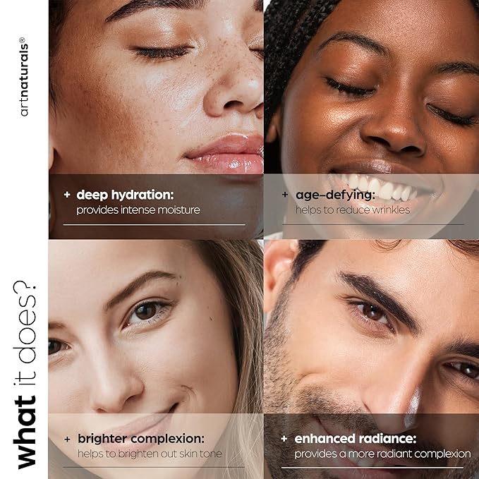 Vitamin C Serum Skin Care 2-Piece Set: Includes Retinol – Anti-Aging, Skin Brightening, Hydrating, Wrinkle Reduction, Dark Spot Corrector (1 Fl Oz (Pack of 2))