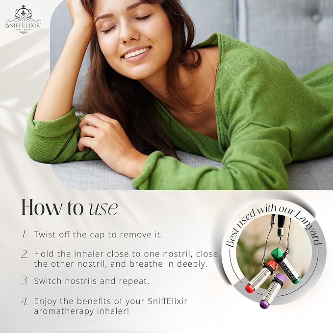 Eucalyptus Inhaler for Adults - 2 Pack Eucalyptus Nasal Inhaler with Essential Oils, Natural Aromatherapy Nasal Stick Inhaler for Breathing, Portable Nasal Inhalers for Aromatherapy Stick