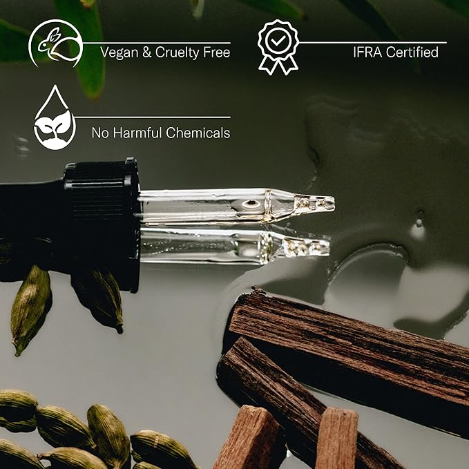 AromaTech Santal Escape Aroma Essential Oil Blend: Luxury Hotel Inspired Aromatherapy with Ocean Air, Sandalwood, Iris for Ultrasonic Diffusers & Nebulizers - 16 fl oz, 500 mL