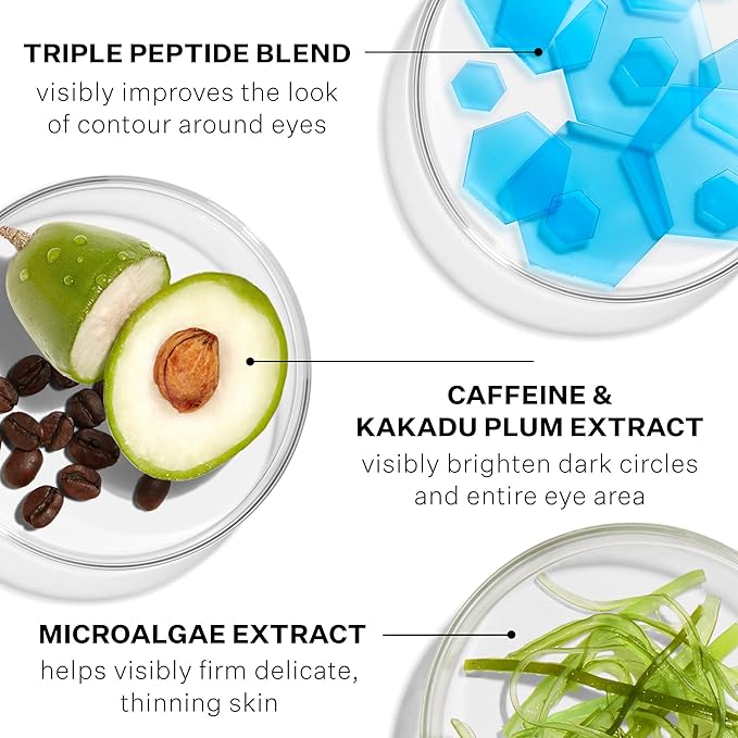 StriVectin Tighten and Lift Peptight 360 Degree Eye Serum with Tightening and Brightening Peptides for Wrinkles, Under Eye Bags and Puffiness, 1 fl. Oz