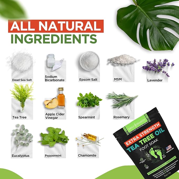 Foot Callus Remover Gel Set - Professional Callus Remover for Feet, Calloused Feet Remover Gel - Pedicure Kit & Foot Spa Tools - Feet Callus Remover - w/Extra Strength Tea Tree Foot Soak - USA