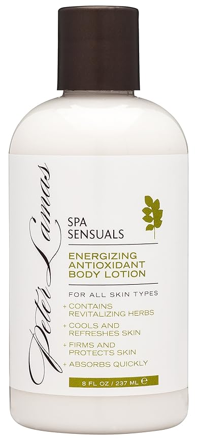 Peter Lamas Spa Sensuals Energizing Antioxidant Body Lotion, Daily Moisturizing and Hydrating Cream Lightweight Hydrating Moisturizer Quick Absorption, Non-Greasy Vegan, Paraben and Sulfate-Free