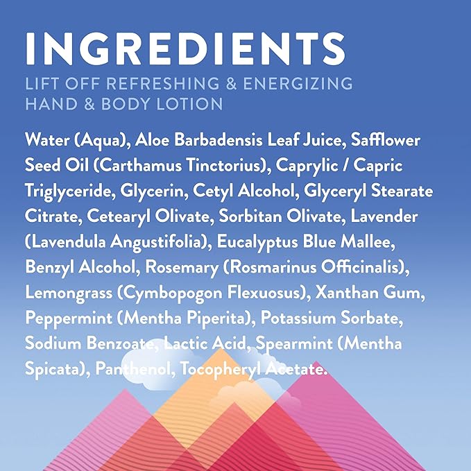 Little Moon Essentials Refreshing & Energizing Hand & Body Lotion, Lift Off, 4 oz.