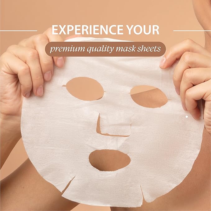Original Derma Beauty Collagen Face Masks 36 PK Vegan Ultra Moisturizing Face Masks Skincare Sheet Masks Set for Beauty & Personal Care Korean Face Mask (Honey)