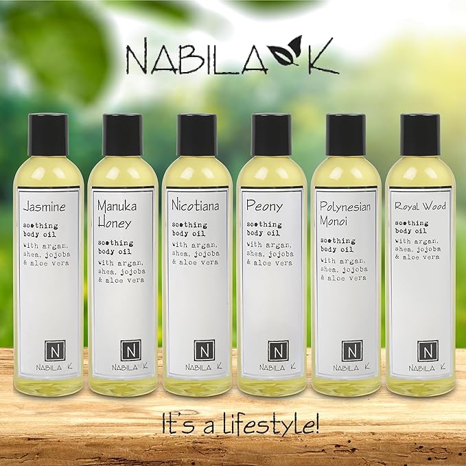 Peony Body Oil, 9 oz Moisturize & Nourish with Argan & Coconut Oil - Vitamin C Enriched - Naturally Derived, Vegan-Friendly