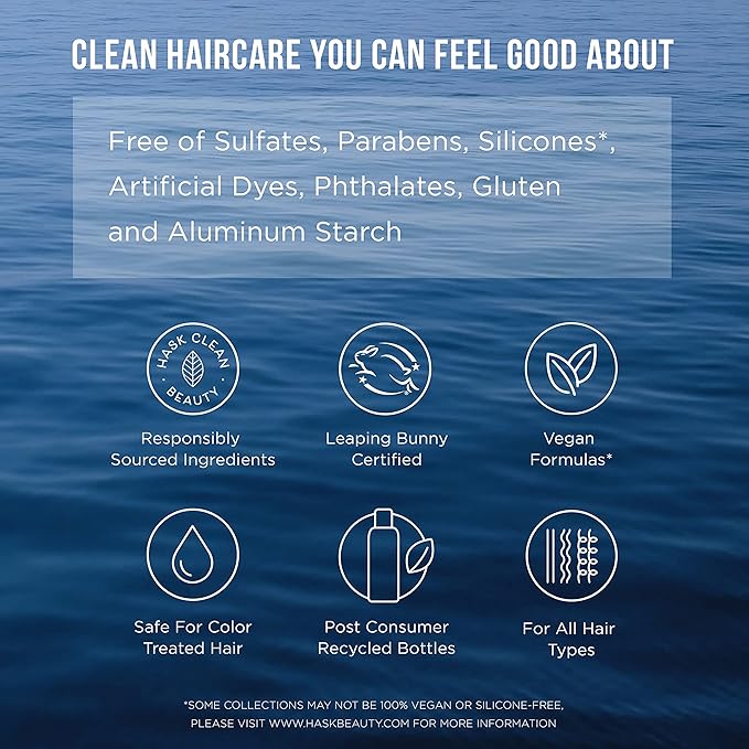 HASK TEA TREE OIL & ROSEMARY Scalp Relief Serum for All Hair Types, Color Safe, Gluten-Free, Sulfate-Free, Paraben-Free, Cruelty-Free - Pack of 2