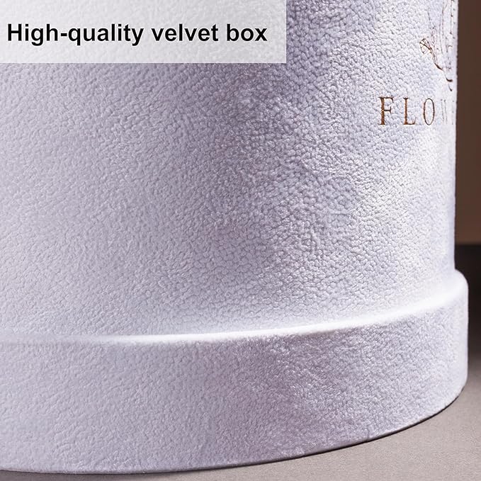 17 Flowers in a Luxury Suede Box, Birthday Gifts for Women, Preserved Flowers, Mothers Day Roses Gift for Mom, Bossy Pink