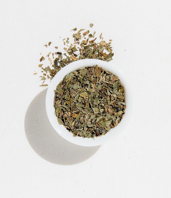 Art of Tea | Mint Green Tea | 12 Count Pyramid Tea Bag Sachets