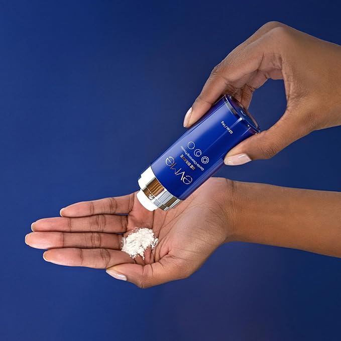 Evme Gentle Cleansing Powder – Kaolin Clay Face Wash with Vitamin C & Lotus Root Seed – Fragrance-Free, Dermatologist-Tested Cleanser for Sensitive, Reactive Skin – Hydrating, Soothing & Refreshing