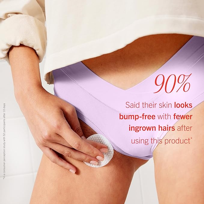 First Aid Beauty Soft + Smooth Starter Body Kit: KP Bump Eraser Body Scrub, 4 oz, Smoothing + Brightening Lotion (Peach), 1oz, & Ingrown Hair Pads, 28 Pads, Exfoliation & Hydrating Skin Care Set, 3ct