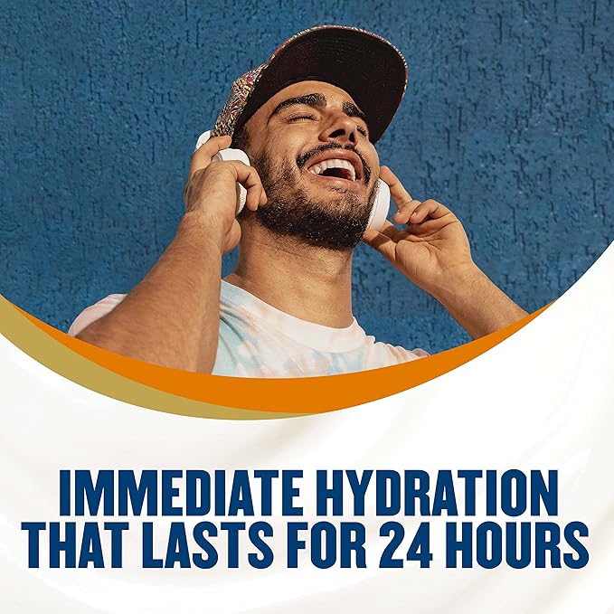 Gold Bond Men's Essentials Everyday Moisture Daily Body & Hand Cream, 6.5 oz., With Vitamin C