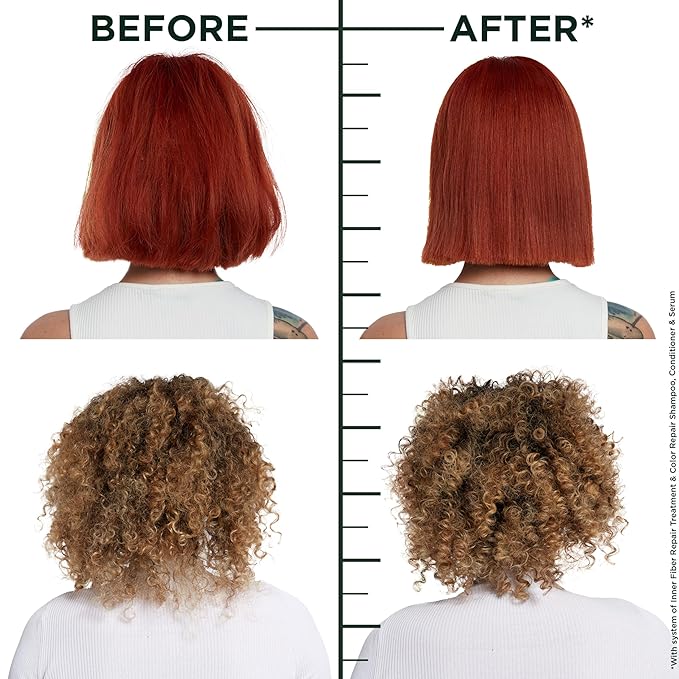 Garnier Fructis Hair Filler Color Repair Shampoo with Ceramide, Smoothing & Sulfate Free Shampoo for Colored, Bleached Hair, 10.1 Fl Oz, 1 Count