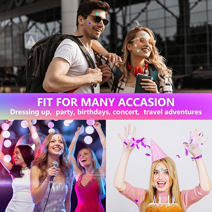 224 Counts Cute & Fashion Stars Pimple Patches for Face, Hydrocolloid Acne Patches, Zits Absorbing Patch, Covering Zits and Blemishes with Salicylic Acid, Tea Oil & Centella, Cruelty Free