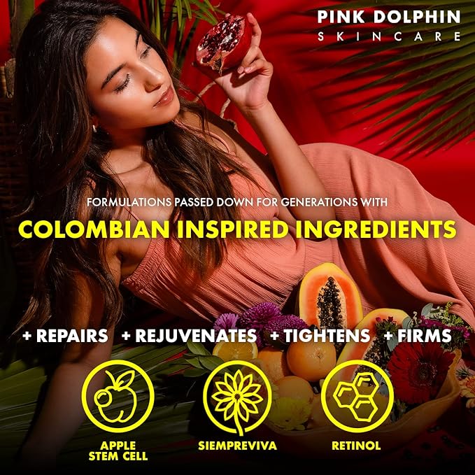 Retinol Night Cream for Face - Age Defying Night Renewal Cream and Facial Moisturizer - Regenerates, Hydrates & Soothes Skin, Boost Collagen Production - Premium Colombian Skin Care - 1oz