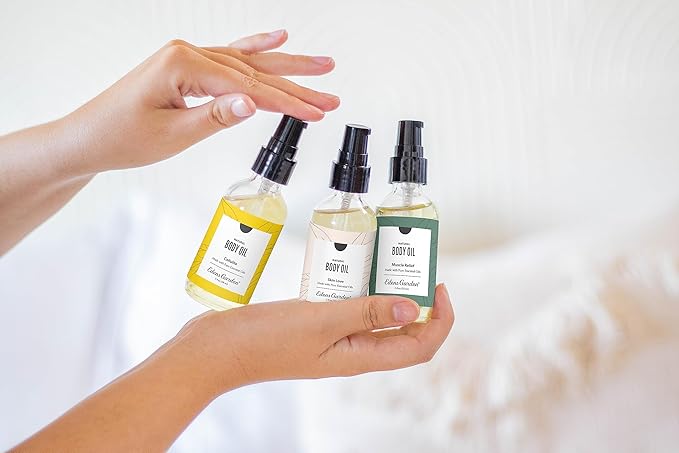 Edens Garden Cellulite Bath & Body Oil – Pure Essential Oils & Vitamin E for Firming, Slimming & Moisturizing Dry Skin – Natural Anti-Cellulite Scented Oil for Daily Women’s Skin Care, 2 fl oz (59 ml)