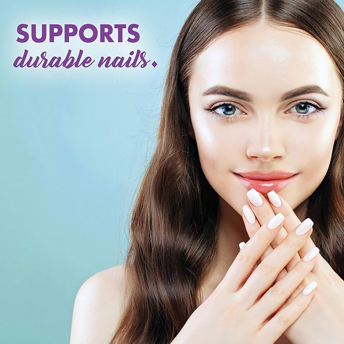 Bluebonnet Nutrition Biotin 5000 mcg, Hair & Nail Support*, Non-GMO, Vegan, Kosher Certified, Gluten-Free, Soy-Free, Dairy-Free, 60 Vegetable Capsules, 60 Servings