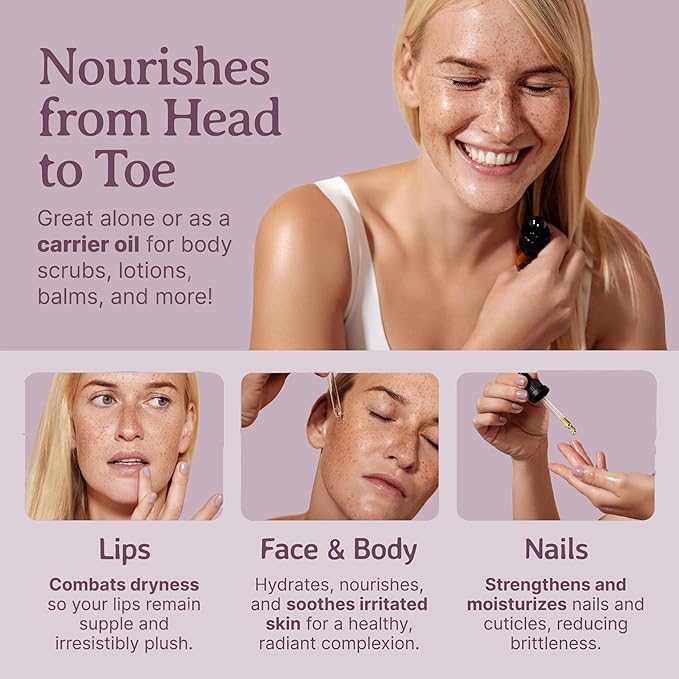 Bella Terra Oils - Black Raspberry Seed Oil 4oz - A Mélange of Antioxidants & Essential Fatty Acids, Offering the Skin the Finest of Nature's Nourishing Secrets