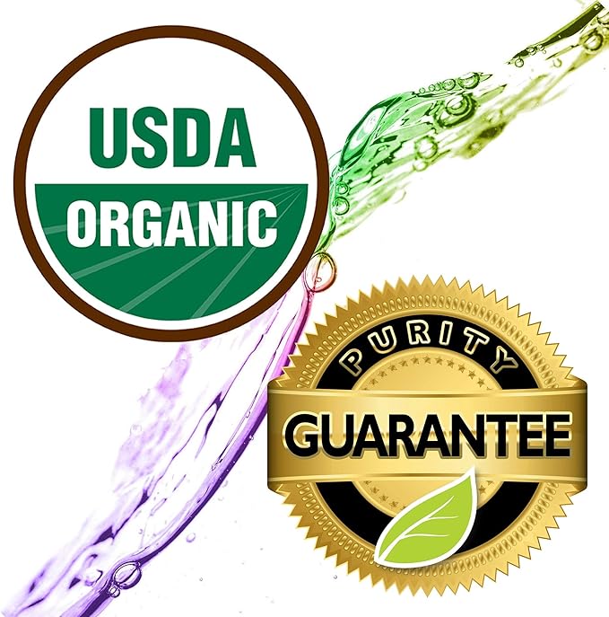 Healing Solutions Sweet Marjoram Essential Oil 0.33 oz (10ml) – Organic, Pure Marjoram Oil for Hair, Diffuser, Skin & Aromatherapy