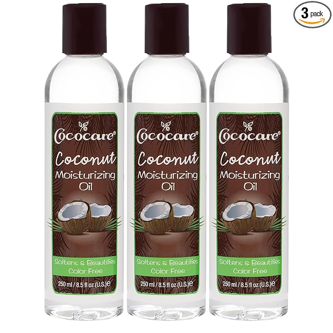 Cococare Coconut Moisturizing Oil 8.5 Fl Oz. - Formulated with Natural Coconut Oil (3)