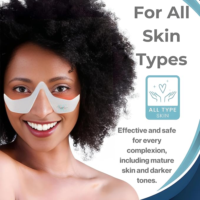 Skin Care Red Light Therapy Glasses Specifically for Dark Circles and Under Eye Bags - Intense Microcurrent Eye Masks for Dark Circles and Puffiness - Anti Aging Brightening Glasses [1pair]