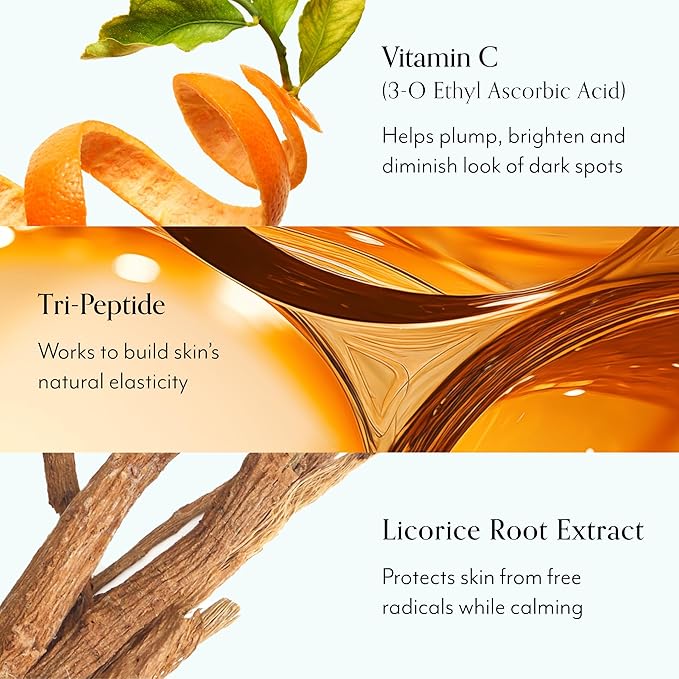 Bliss Get It Bright Duo - Bright Idea Vitamin C Moisturizer and Rest Assured Eye Cream - Brighten & Hydrate - Vegan, Clean, Cruelty-Free Skincare