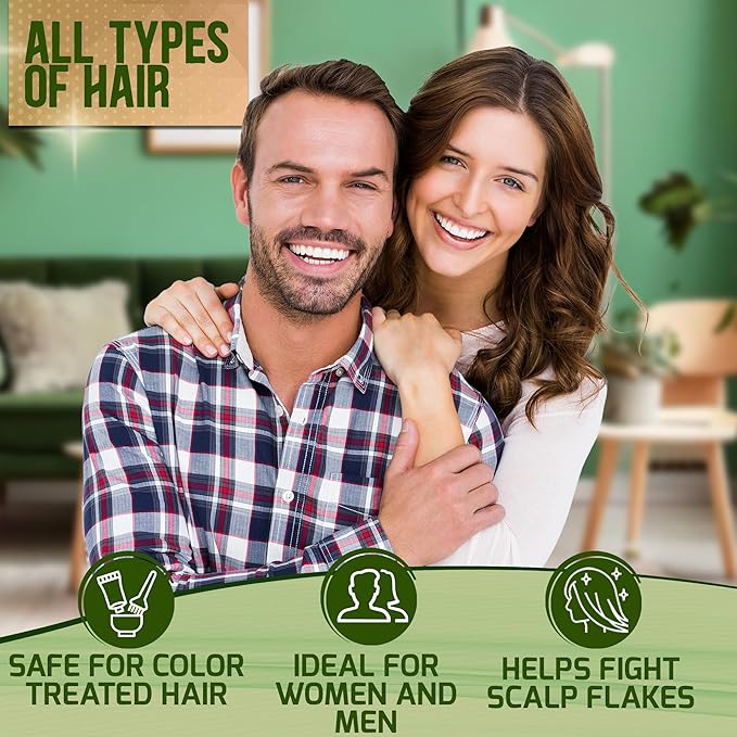 Tea Tree Oil Hair Mask - Conditioner and Deep Moisturizer Treatment for Dry Damaged Hair - With Hydrating Protein for Advanced Repair - Soothing for Itchy Scalps and Dandruff