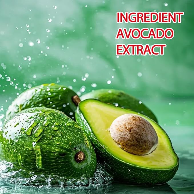 2PCS Avocado Conditioning Lip Scrub Kit,Moisturizing Lip Sleeping Mask Long Lasting Hydrating Lip Scrubber Exfoliator Lip Care Products for Men & Women