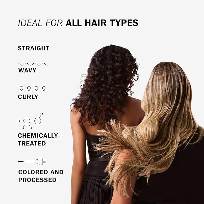 TRUSS Night Spa Overnight Hair Serum - Dry Hair Treatment for Intense Hydration & Reconstruction - Anti-Frizz Overnight Mask Helps Seal Cuticles & Enhance Shine - Vegan Wax Base (8.45 oz)