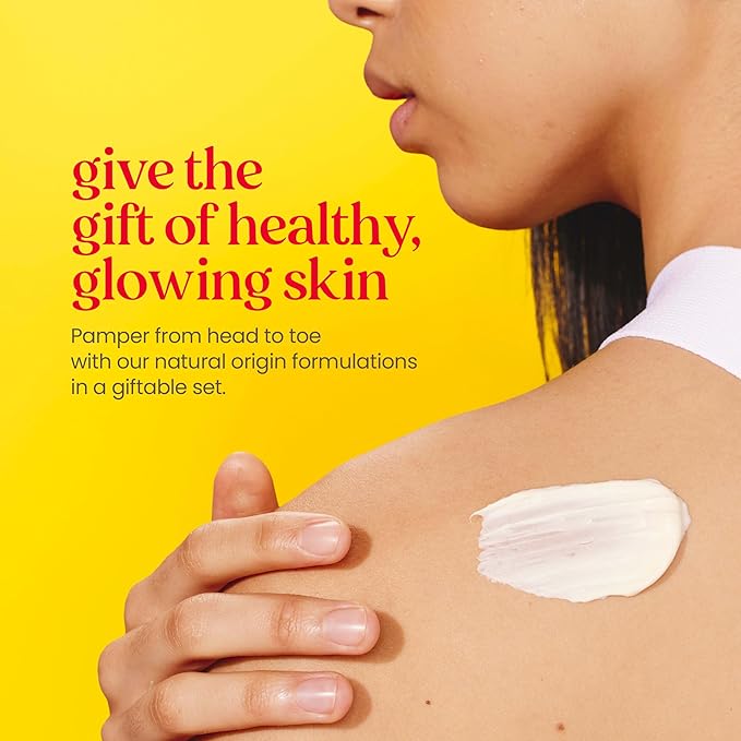 Burt's Bees Mothers Day Gifts Essential Beauty Set, 5 Travel Size - Deep Cleansing Cream, Hand Salve, Body Lotion, Foot Cream and Lip Balm, with 4 Flavored Lip Balms