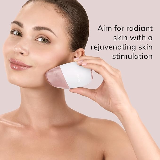 SmartAppGuided™ Cool & Warm Eye & Face Massager | 7 in 1 | Multi Massager | Face & Neck | Battery-free Cooling & Warming | Firms, Relaxes & De-Puffs Skin | Eye-Nose Area Targeted Design