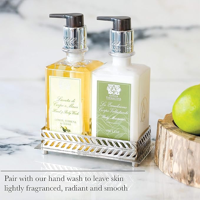 Antica Farmacista Body Moisturizer - Moisturizing Scented Lotion - Premium Body Moisturizer - Luxury Gift for Women & Men - Hand & Skin Hydration -Peonia, Gardenia & Rosa, 10 Fl Oz