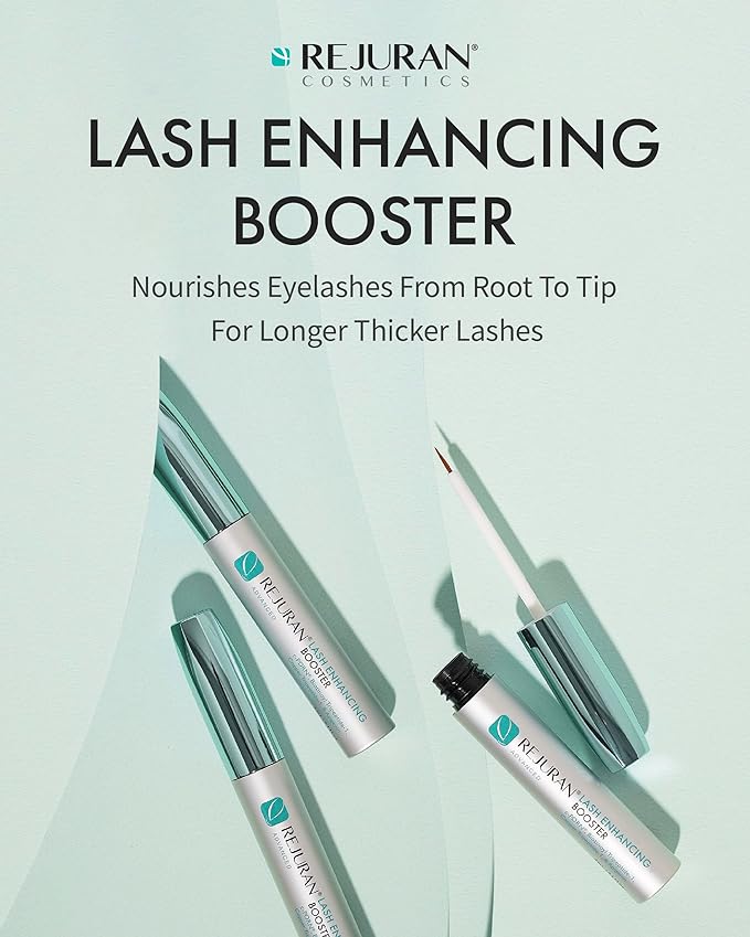 REJURAN Advanced Lash Enhancing Booster (3ml) - Eyelash Growth Serum for Fuller, Stronger, Healthier Lashes with Biotin and c-PDRN®.