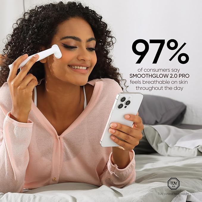 SMOOTHGLOW 2.0 PRO Awakening-4D 9-in-1 Red Light Therapy for Face, Home Radiant Renewal Facial Wand, LED Light Therapy Wand for Face Lift, Firm, Anti-Aging Wrinkle, Rejuvenation, Gift Set for Women