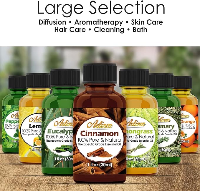 Artizen 2oz Oils - Cardamom Essential Oil - 2 Fluid Ounces