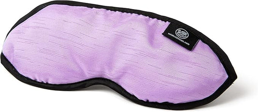 Wild Essentials Infusion Sleep Mask Infused with French Lavender, Includes resealable Pouch to Keep Fresh, Nose Bridge to Block Light Below Eyes, Aromatherapy, Calming, Relaxing, Purple