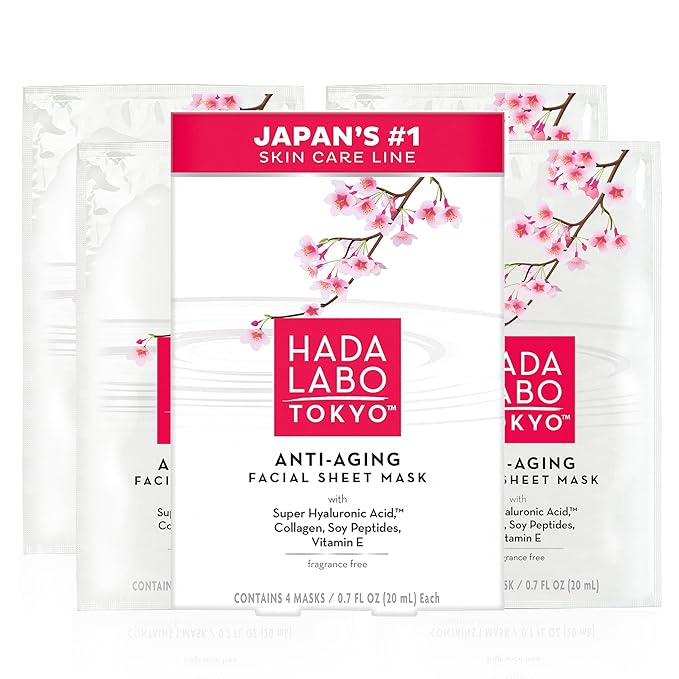 Hada Labo Tokyo Ultimate Anti-aging Facial Mask - 0.7 Oz