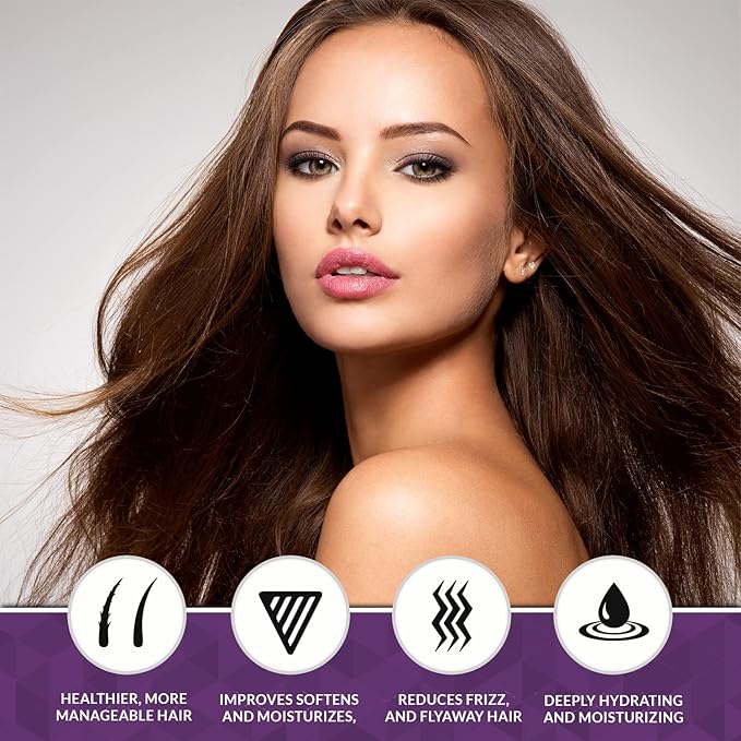 Hair Bottox Radiance Plus Volume Reductor, 900 g, Natural Thermal Mask Moisturizer with Hydrating Vitamin E, Omegas, and Nourishing Macadamia Oil, 31.75 oz.