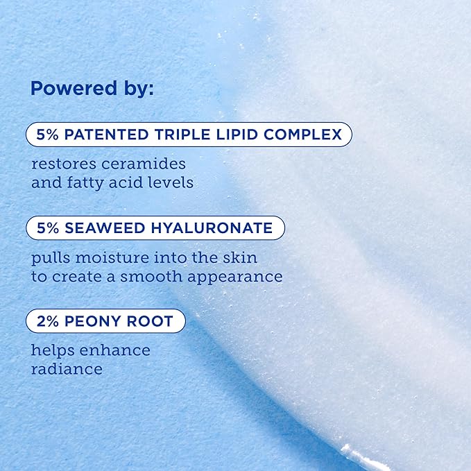 Skinfix Barrier+ Triple Lipid-Hyaluronate Serum: Hydrating Serum That Delivers a Surge of Moisture to Hydrate, Replenish & Nourish Skin, 1 Fl Oz