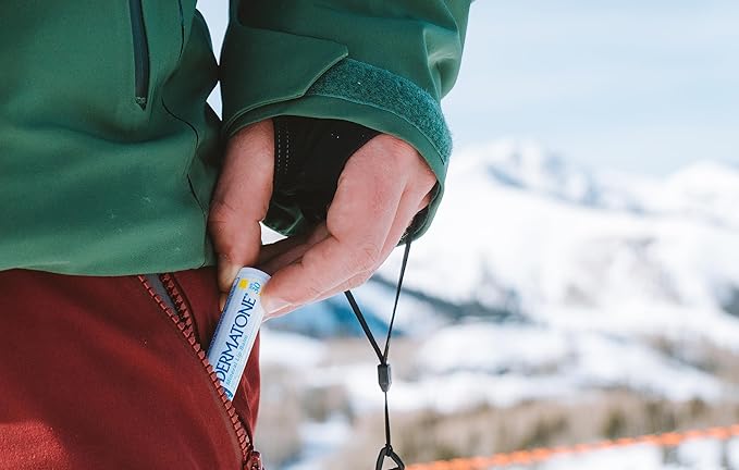 Dermatone Mineral Lip Balm SPF 30 | Moisturizing, Reef Safe, Oxybenzone Free | Jojoba Oil, Avocado Oil, Vitamin E | Zinc Oxide Lip Balm with SPF 30 | 0.15 oz (3-Pack)