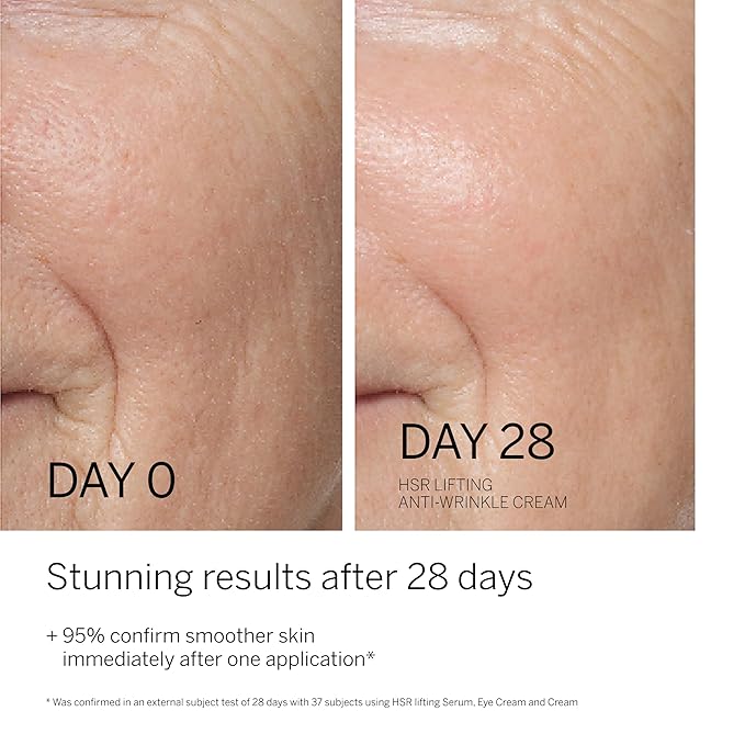 BABOR HSR Lifting Anti Wrinkle Cream, Travel Anti Aging Night Cream, Target Fine Lines & Wrinkles, Vitamin E, Increase Moisture & Radiance, Daily Moisturizer for Smoother Skin, 0.5 oz