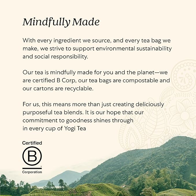 Yogi Tea Mango Ginger Tea - 16 Tea Bags per Pack (4 Packs) - Organic Ginger Root Tea to Support Healthy Digestion - Contains Antioxidants - Includes Cinnamon Bark, Rooibos Leaf, Mango Flavor & More