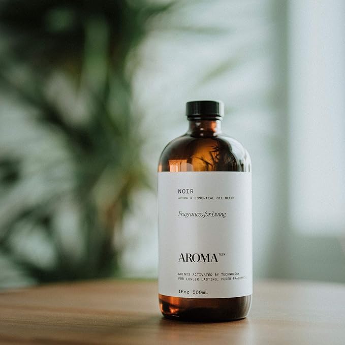 Aromatech Noir Aroma Essential Oil Blend: Hotel Inspired Aromatherapy with for Ultrasonic Diffusers & Nebulizers - 16.9 fl oz, 500 mL