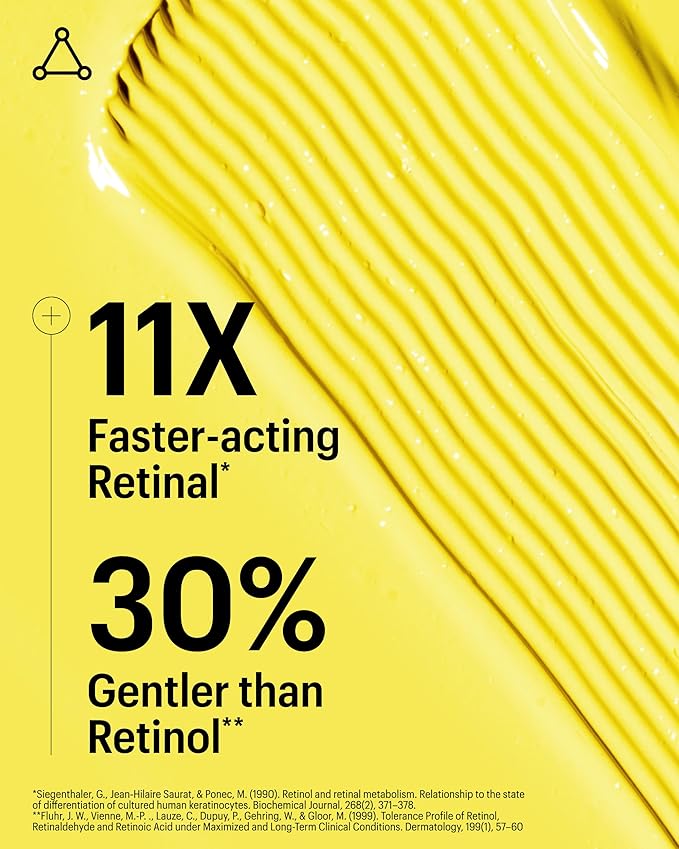 Allies of Skin Retinal 0.05% Peptides Repair Night Cream with 0.05% Encapsulated Retinaldehyde, Peptides, 2% Ornithine, EGCG Complex, 11 Brighteners, Antioxidants, and 7.1% Ceramide & Omegas Complex