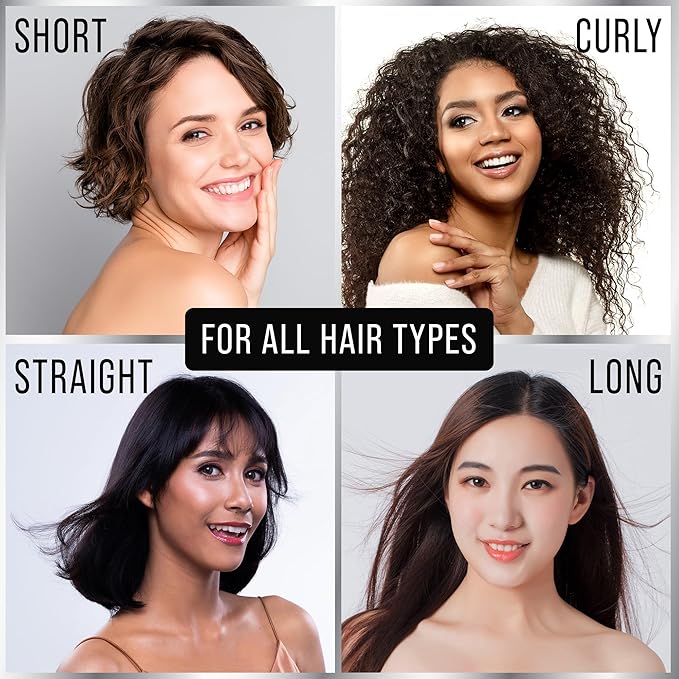 Biotin and Collagen Supplement – 10,000mcg Biotin + Bovine Collagen for Thinning & Brittle Hair. Advanced 2-in-1 Vitamin Complex. Supports Thicker, Healthier Hair Growth for Women, Men