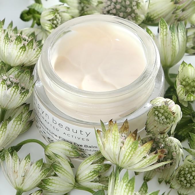 Alpyn Line-Filling Eye Balm with Bakuchiol & Caffeine, Reduce the Look of Fine Lines & Wrinkles, Minimize the Appearance of Puffiness & Target Dark Circles, 0.5 oz / 14 ml