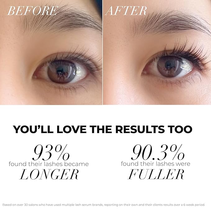 Lash Serum for Eyelash Growth, Makeup Eyelash To Grow Lashes, Lash Boost Serum Lash Enhancing (3mL)