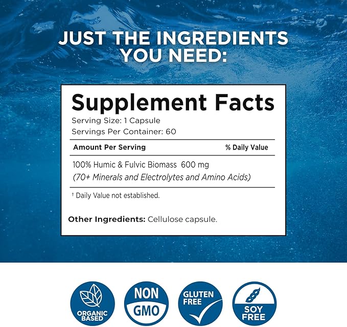 Beam Minerals Complete Multi-Mineral Capsules | Electro-Boost Plant-Based Electrolytes and Micronutrients for Men and Women | Help to Boost Immunity, Support Gut Health and Improve Sleep | 60 Capsules