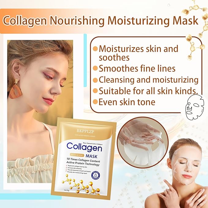 Collagen Anti-Wrinkle Mask 3P
