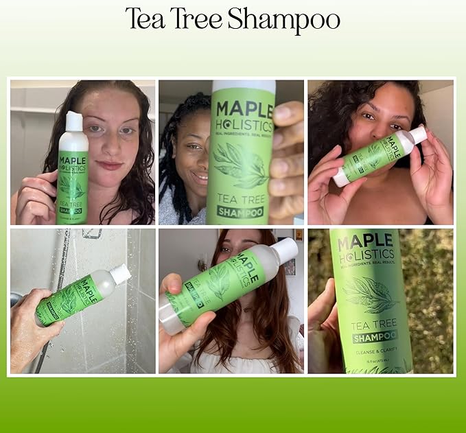 Pure Tea Tree Oil 4oz - Australian Tea Tree Essential Oil for Hair Nails and Skin- Aromatherapy Tea Tree Oil for Skin Dry Scalp Cleanser Nail Cleaner plus Purifying Humidifier and Diffuser Oil